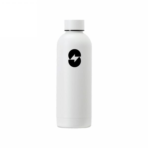 Salford University -  Stainless Steel 500ML Bottle - White