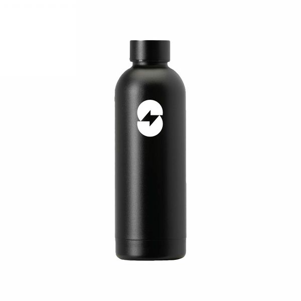 Salford University -  Stainless Steel 500ML Bottle - Black