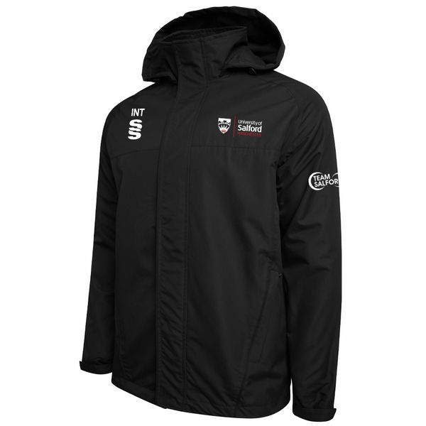 Salford University - School of Health - Dual Fleece Lined Jacket - Unisex Fit. Black