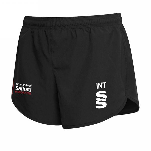 Salford University - School of Health - Dual Active Short - Women's Fit. Black