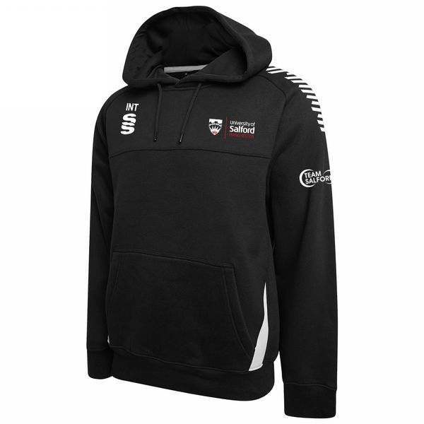 Salford University - School of Health - Fuse Hoody - Unisex Fit. Black