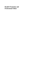 Health Promotion and Professional Ethics (PDF eBook)